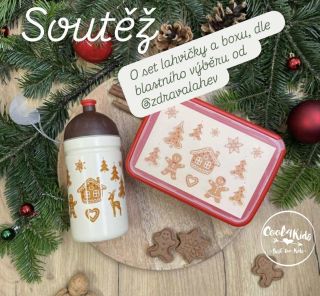 @zdravalahev a @cool4kids.cz se spojili a přináší vám předvánoční soutěž 🎄 Soutěžíme o set Zdravé lahve a svačinového boxu...