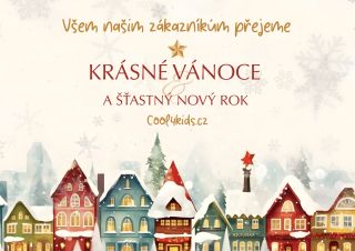 🎄✨ Milí zákazníci, děkujeme vám, že jste s námi celý rok vybírali oblečení a doplňky, ve kterých se děti cítí pohodlně,...